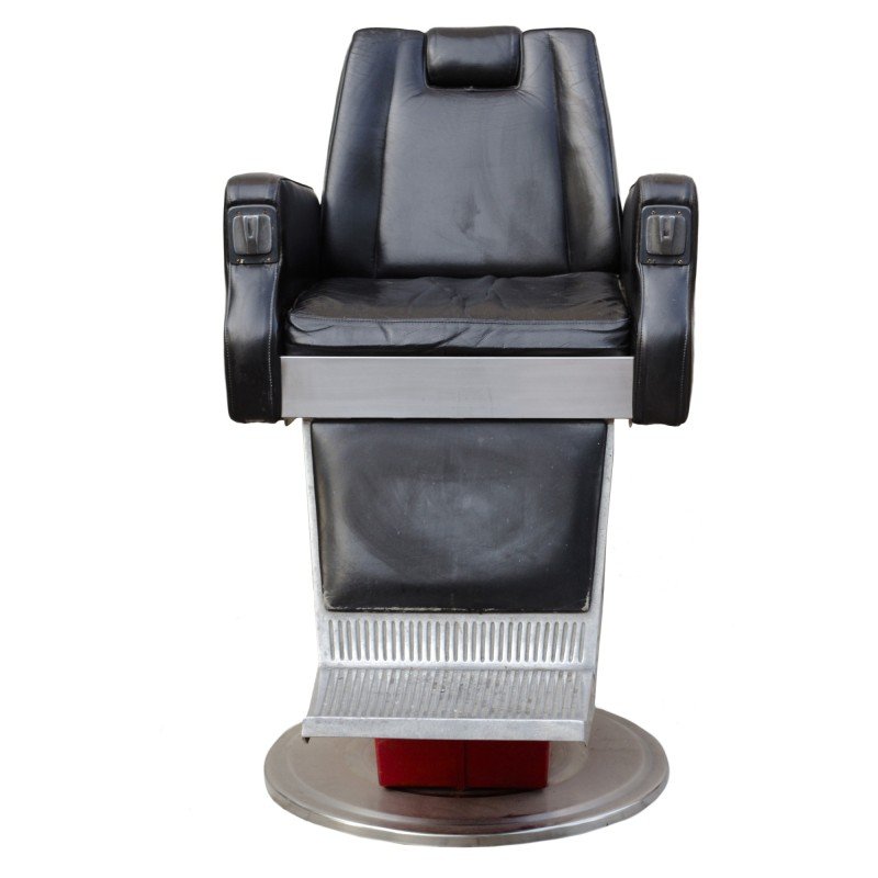 Vintage Industrial Italian Barber's Chair, 1980s