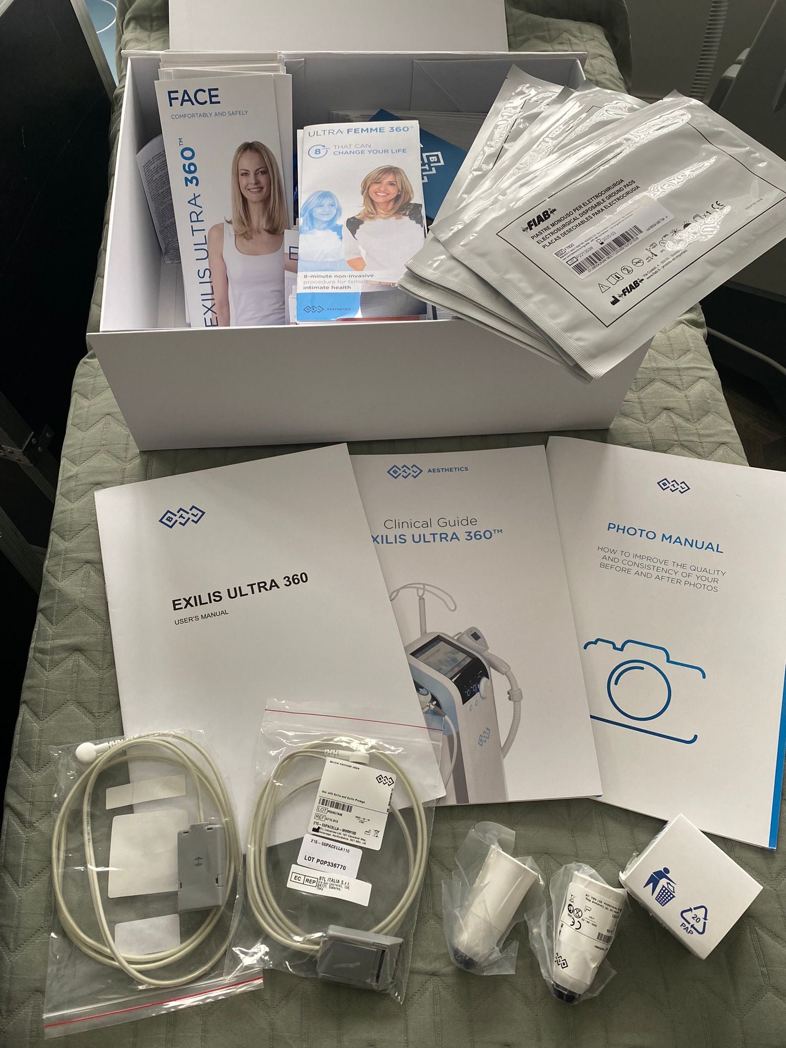 BTL Exilis Ultra 360 machine