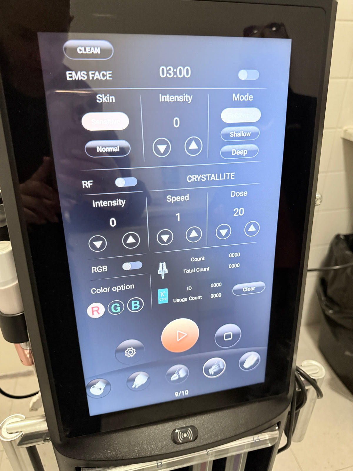 Derma pro fusion 10 in 1 facial machine